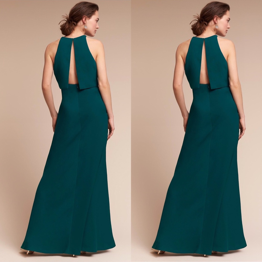 Anthropologie x BHLDN Jill Stuart Iva Crepe Dress - Picture 2 of 3